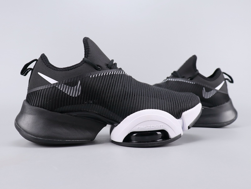 2020 Women Nike Air Zoom Superrep Black White Running Shoes